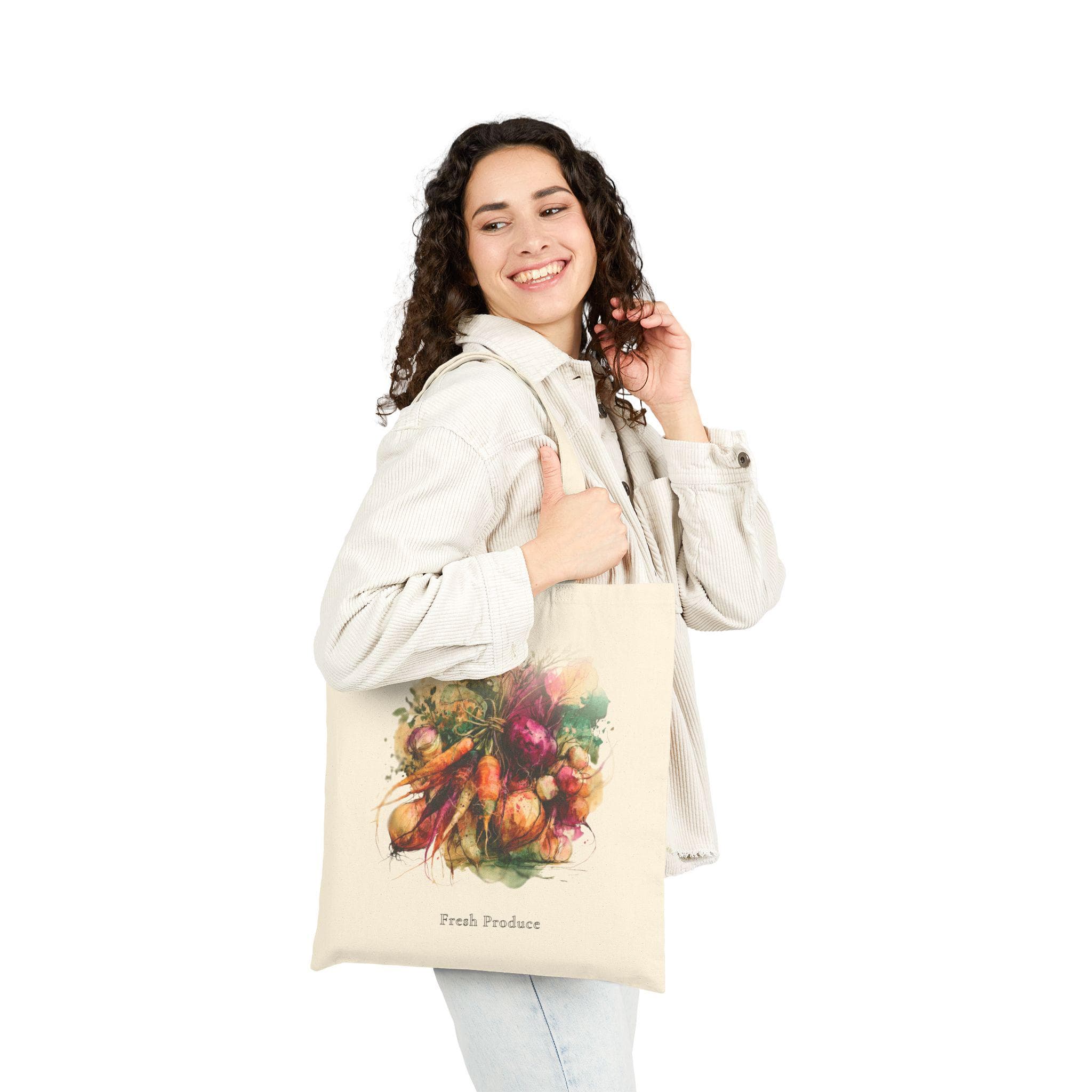 Fresh Produce Vegetable Bouquet Tote Bag