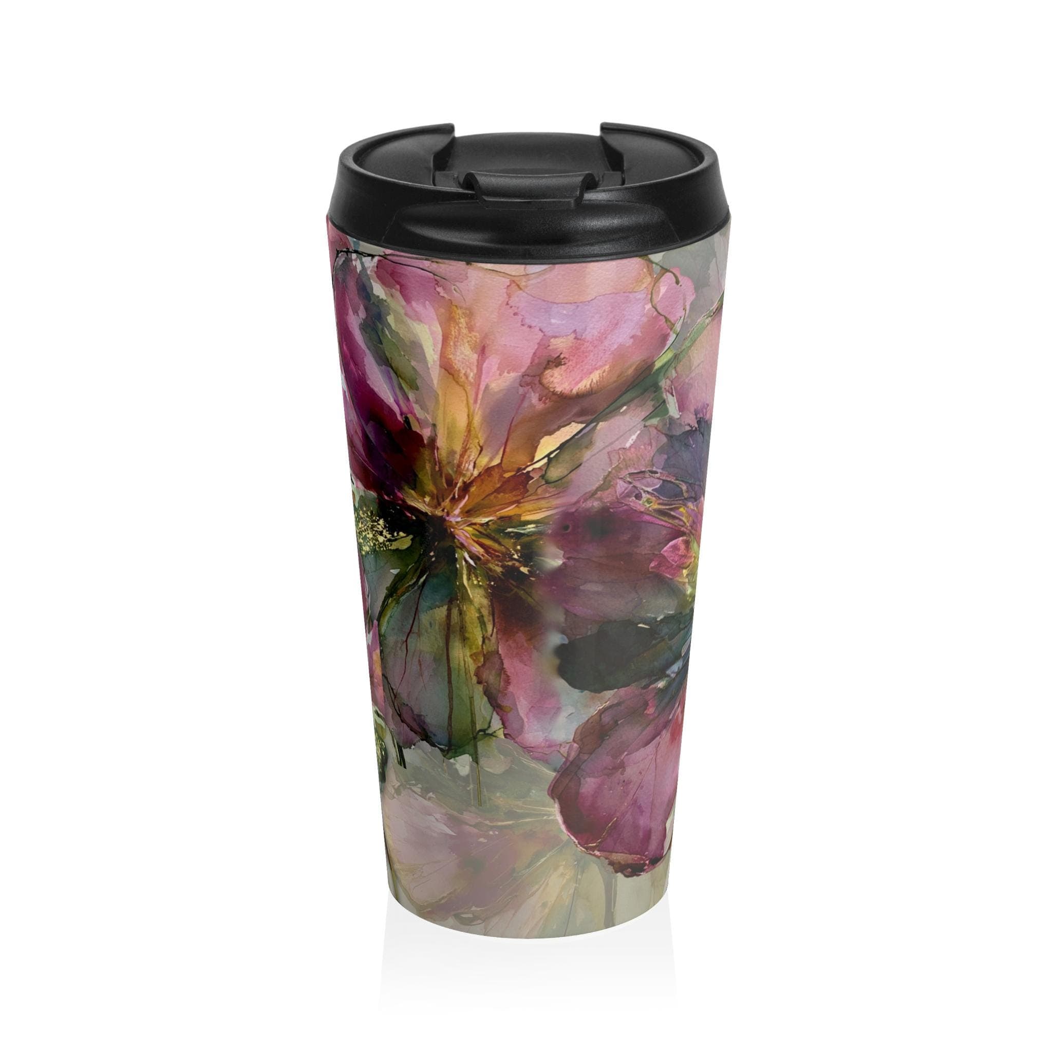 Tropical Houseplants Stainless Steel Travel Mug