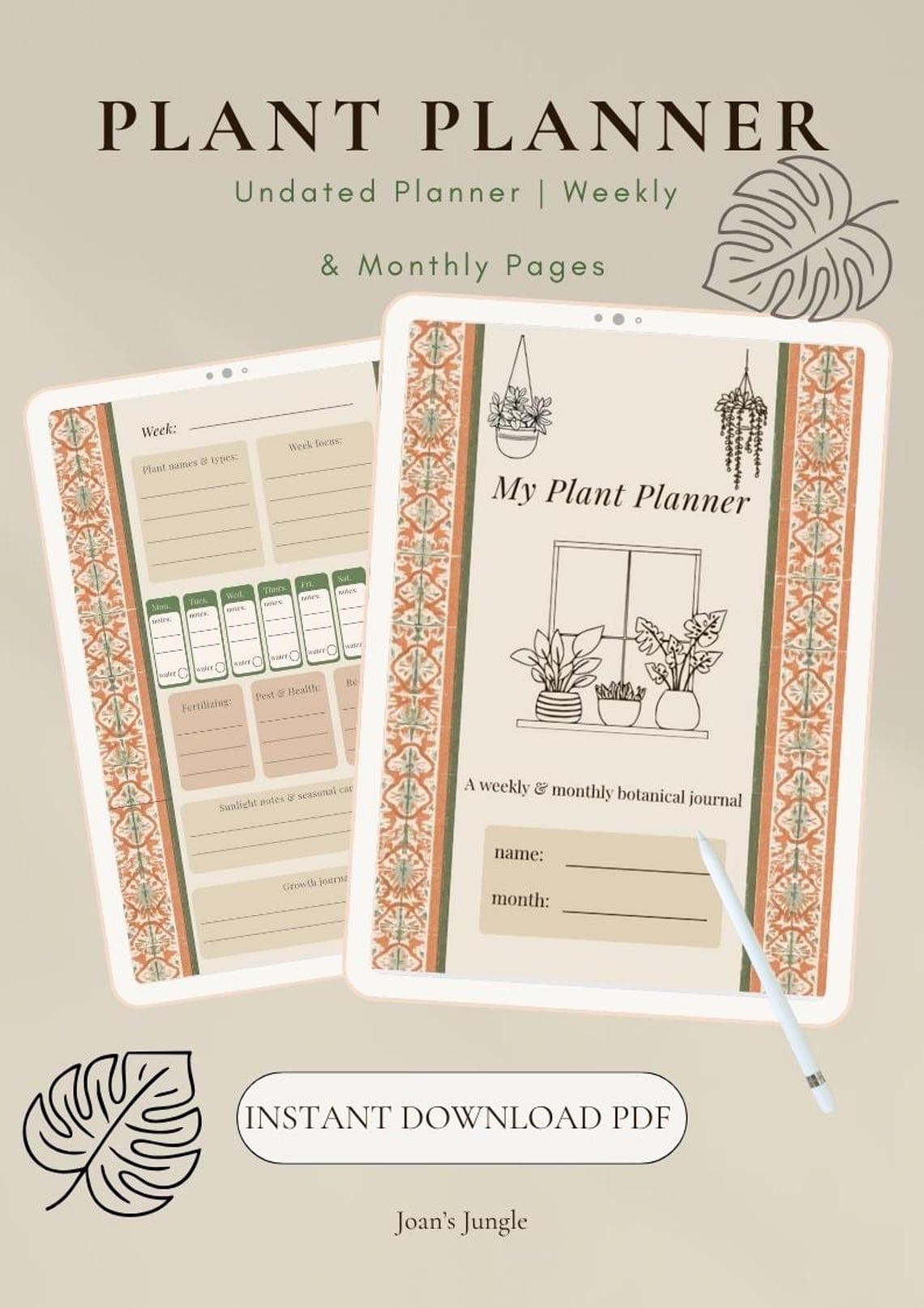 Printables & Planners