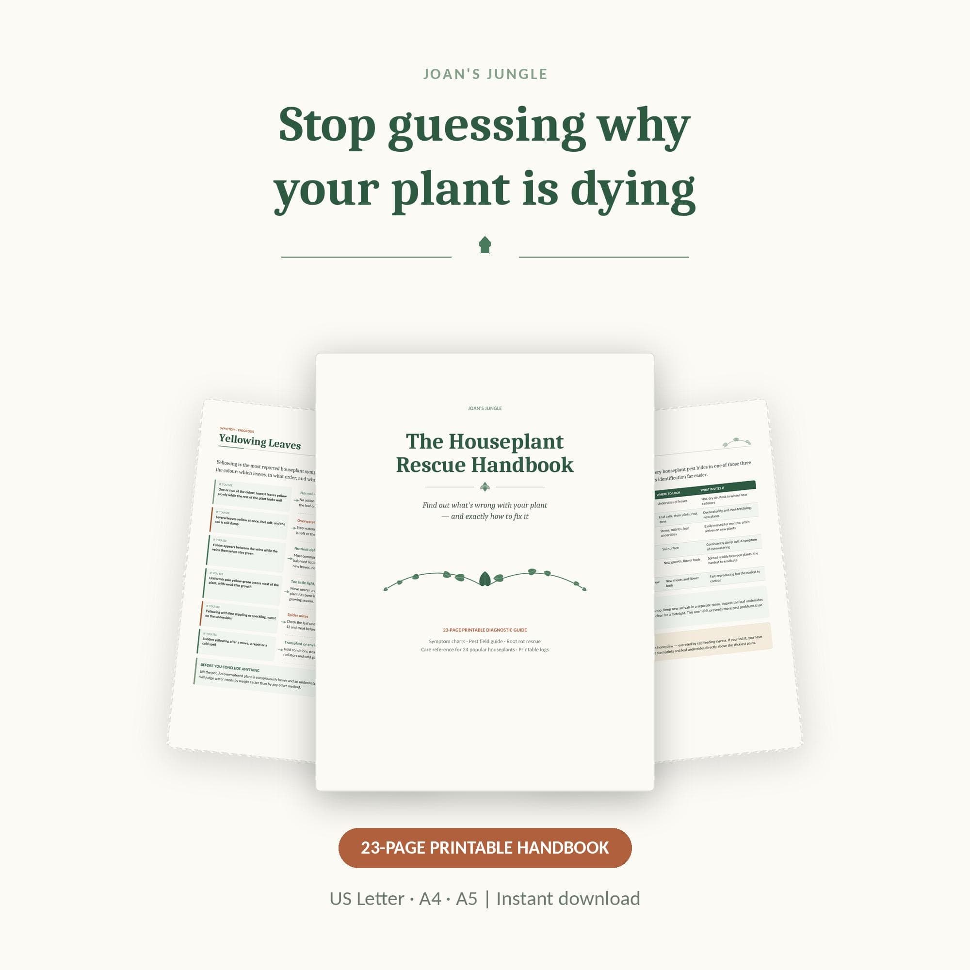 Houseplant Rescue Handbook