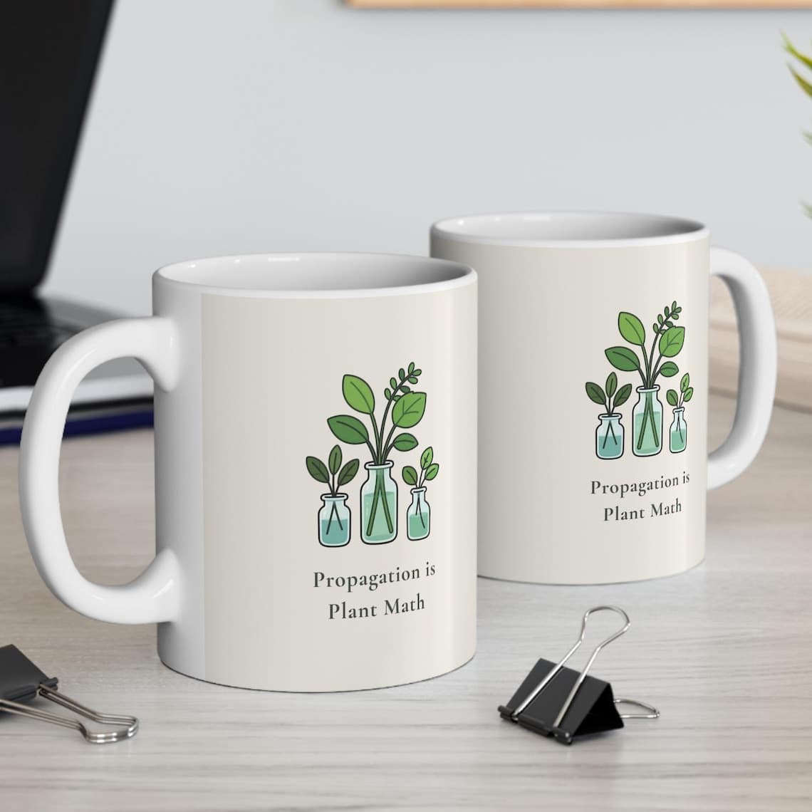 Propagation Is Plant Math Mug