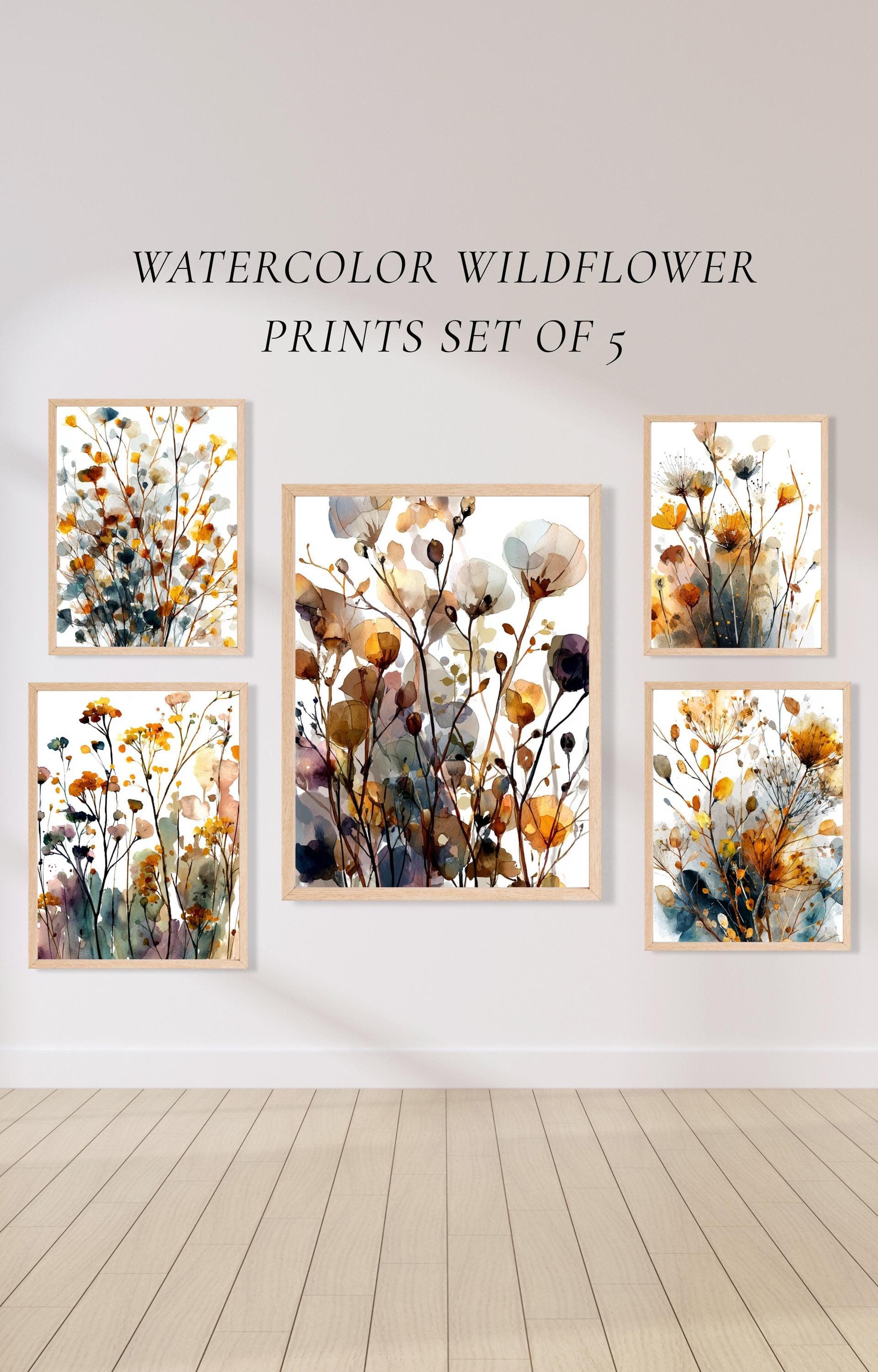 Watercolor Wildflower Prints